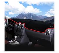 Dash Mat Dashmat Pour Nissan Pour Qashqai J10 2008-2013 Tapis Bureau Tapis Accessoires Tableau Bord Voiture Pare-soleil Couverture Pad Tapis Tableau Bord Pare-Soleil(Without GPS Red)