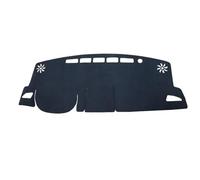 Dash Mat Dashmat Pour Toyota Pour Corolla Cross XG10 2021-2025 Tableau Bord Tapis Antidérapant Tapis Tableau Bord Couverture Tapis Tableau Bord Pare-Soleil(B Black LHD)