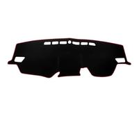 Dash Mat Dashmat Pour Toyota Pour Raize Pour Daihatsu Pour Rocky A200 2019-2023 Accessoires Pare-soleil Instrument Tapisde Tableau Bord Tapis Tableau Bord Pare-Soleil(RHD Red Side)