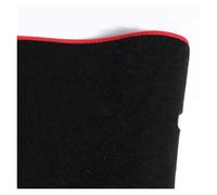 Dash Mat Dashmat Pour Toyota Pour Yaris Pour Cross XP210 2021-2023 Intérieur Voiture Anti-soleil Tapis Tableau Bord Protéger Couverture Pad Flanelle Pare-Soleil Tapis Tableau Bord(Polyester-Red,LHD)