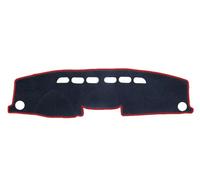 Dash Mat Dashmat Pour VW Pour Beetle 2012~2018 Accessoires Intérieur Tapis Tableau Bord Tapis Protection Tapis Éviter Lumière Pare-Soleil Tapis Tableau Bord(B Red Edge LHD,Polyester)
