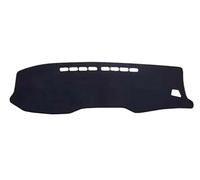 Dash Mat Dashmat Tapis de Tableau de Bord Avant Noir pour Toyota Hilux SR5 4x4 REVO Hi-Rider 2015 2016 2017 2018 2019 Caches pour Tableaux de Bord