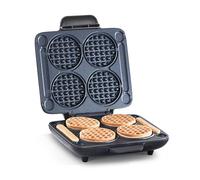 DASH Multi Mini Waffle Maker - Four 4” Waffle Molds, Nonstick Waffle Iron with Quick Heat-Up, Nonstick Surface - Perfect Mini Waffle Maker for Kids and Families, Just Add Batter