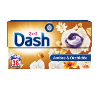 DASH Pods Ambre & Orchidée 38 doses