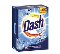 Dash® Poudre fraîche Alpen I Lessive complète pour le linge blanc I 100 lavages I linge frais et éclatant | 6,5 kg