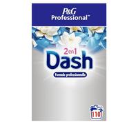 Dash Professional 2en1 Lessive Poudre, 110 Lavages (7.15 Kg), Fleur De Lotus et Lys, Ultra Nettoyant Et Fraîcheur Longue Durée, Élimine Les Saletés et Taches