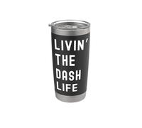 Dash vivant la vie de Dash Nom Amusant Gobelet isotherme en acier inoxydable double paroi