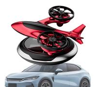 Dashboard Aromatherapy Diffuser - solarPowered Plane Car Air Freshener, Natural Scent Decorative Aromatherapy for Vehicles Business Trip Commuting Driving solar| Scented Car Diffuser solarOrnament