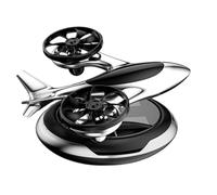 Dashboard Aromatherapy Diffuser - solarPowered Plane Car Air Freshener, Natural Scent Decorative Aromatherapy for Vehicles Business Trip Commuting Driving solar| Scented Car Diffuser solarOrnament
