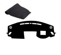 Dashboard Cover Mat for Mitsubishi Eclipse Cross 2017-2019 Car Dash Board Protecter Sunshade No-Glare Stain Scratch Resistant Anti-slip Waterproof(Black,Hud)