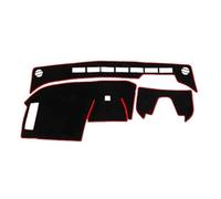 Dashboard Cover Protection De Tableau De Bord avec Pare-Soleil Coussin Et Protection UV Antidérapante pour Subaru pour Solterra 2022 2023 2024 2025 2026 Housse Tableau Bord(Right Hand Red Edge)