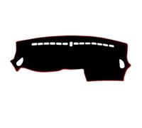 Dashboard Cover Protection De Tableau De Bord pour Hyundai pour Santa Fe SM pour Classic 2001 2002 2003 2004 2005 2006 Housse Tableau Bord(Left Red Style2)