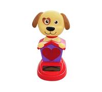Dashboard Dog Car Ornament, Dashboard Decorative Figure, Cute Wobbling Car Interior Decoration, Resin Swing Motion Design, Decor Display Piece for Daily Driving Road Trips Sedans SUVs Trucks RV