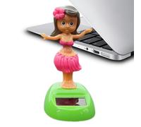 Dashboard Doll - Little Girl Dolls | Fille À L'énergie Solaire | Danse Solaire Idéal Pour Le Seuil | Poupées Ornements De Voiture | Bobble Balançant | Décoration De Tableau De Bord De Voiture | Fig