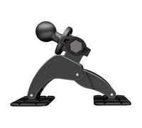Dashboard Phone Holder - 17mm Ball Head Adhesive Base | 360° Car Mount | 5.6x6.3cm ABS Double Sided Adhesive Base, Universal 17mm Ball Head Adapter with 360 Degree Rotation for Car Dashboard Phone