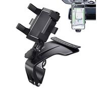 Dashboard Phone Holder - Mobile Mount, 16x10x9.5cm Rotation Stand for Car Navigation, Secure Grip with Adjustable Angle, Vehicle Accessory, Handsfree Dock for Truck SUV RV, Daily Driving and Commuting