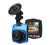Dashcam 480P Caméra Embarquée LCD 2.4 Pouces Voix Vision Nocturne Noir Bleu YONIS