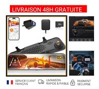 Dashcam 4K Rétroviseur 12" Avant Arrière GPS WiFi G840S Voiture Camion