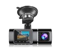 Dashcam Auto avec Batterie intégrée, caméra Voiture Avant 1080P, Vision Nocturne, Mode Parking détection de Mouvement, Installation Ventouse USB-C, Solution fiable et économique pour Protection