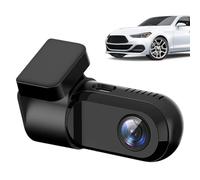 Dashcam Automobile HD - Capteur Vidéo, Lentille Grand Format | Caméra D’observation Intégrée Avec Mode Nuit Intelligent, Sauvegarde D’urgence Et Stabilisateur D’image Adaptée Aux Longs Trajets En Cond