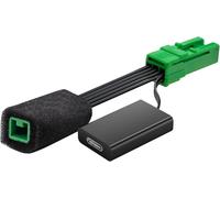 Dashcam Power Adapter 3 Pin (Model A) Custom for Volvo XC40 XC60 XC90 S60 V60 C40 and More, Hide The Wires, GPS Radar Mirror Camera Dash Cam Adapter Cable,Connects to Rearview Mirror (Hidden)