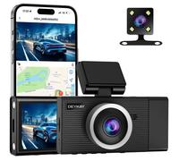 Dashcam Voiture à Double Objectif 1080P HD Grand Angle de 140° Vision de Nuit Caméra de Vioture