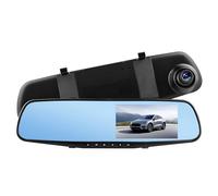 Dashcam Voiture Rétroviseur Miroir DVR-01 Capteur G Écran TFT 5'' Noir