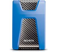 ADATA Disque dur externe portable DashDrive Durable HD650 2 To USB 3.1 AES 256 bits Bleu