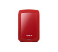 ADATA Disque dur externe HV300 2 To USB 3.1 AES 256 bits Rouge