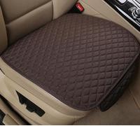 DASHENGFANG Housses de Siège de Voiture,pour MG EHS 2018-2023 Nonslip Confortable,Protecteurs de Siège Interieur,Avant et Arrière Housses Siège,Front Row 2pcs Brown