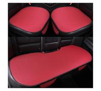 DASHENGFANG Lot de 3 Voiture Ensembles De Housses Siège pour Jaguar I-Pace F-Pace E-Pace F-Type, Avant Arrière Coussins Siège Housse de Protection Sieges Housse de Protection,Red