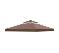 DASHIELL Housse De Gazebo | Protection UV Résistante 3 X 3 M | Housses De Remplacement pour Gazebo Terrasse | pour Cour Arrière-Cour Jardin Terrasse Piscine Plage Barbecue Et Fête en Plein Air
