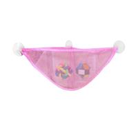DASHIELL Support de jouet de baignoire pour, support de jouet de bain en maille | Support de suspension d'angle - Sac de pour jouets de bain, grand seau de salle de bain, filet organisateur de