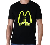 DASHOP T-Shirt 11 Septembre McDo Eat This 9/11 Noir