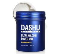 DASHU Cire Coiffante Pour Homme À Tenue Ultra Forte, Longue Durée Et Facile À Rincer. Contrôle Des Contours. Enrichie En Collagène Et Huile D'Argan (100 Ml).