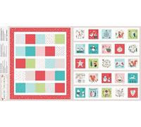 Dashwood Studio Panneau de tissu en coton multicolore - au mètre