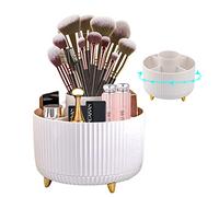 DASIAUTOEM Organisateur Maquillage Rotatif, Rangement Maquillage Rotatif 360°, Boite de Rangement Maquillage, Rangement Pinceaux Maquillage, Rangements pour Cosmétiques Parfum Salle de Bains Chambre