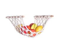 Dasing Hamac en macramé pour cuisine, sous armoire, support de hamac et panier suspendu