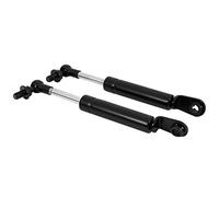 Dasing Lot de 2 amortisseurs de chocs pour T Max 500 530 T-Max 530 2008-2018 2017 2016 - Boîte de rangement pour siège de moto - Argent