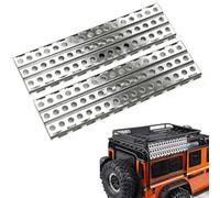 Dasing Lot de 2 échelles de Sable en Acier Inoxydable pour Voiture Axial SCX10-4 D90 1/10 RC Crawler