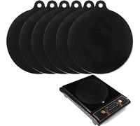 Dasing Lot de 6 tapis de protection ronds en silicone antidérapant pour plaque à induction électrique