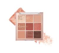 dasique Palette d'ombres #02 Rose Petal I Sans cruauté envers les animaux I 9 nuances mélangeables dans des finitions mates et chatoyantes avec de magnifiques perles