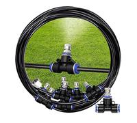 DASJD Brumisateur Terrasse Extérieur, Système de Brumisation, pour Jardin Parasol, Trampoline, Piscine,10m/32.8ft