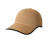DASJKDI Casquette de baseball sans couture, chapeau sport léger à séchage rapide, casquette visière en polyester pliable pour Les Entraînements de Course(Khaki)