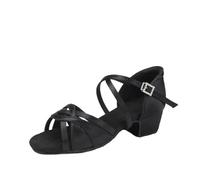 DASJKDI Chaussures de danse latine à talons bas for enfants, vente en gros, for filles pour Femme pour Jazz/Latin/Standard/Rumba(Clear,36)
