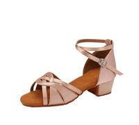 DASJKDI Chaussures de danse latine à talons bas for enfants, vente en gros, for filles pour Femme pour Jazz/Latin/Standard/Rumba(Blue,39)