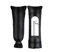 DASJKDI Couvercle de Robinet d'extérieur, imperméable, Protection Contre Le Gel, Isolation du Robinet de Jardin extérieur, Protecteur réutilisable, 4 Tailles, Hiver, 1 pièce pour Jardin(M)