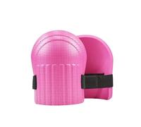 DASJKDI Genouillère de Protection en pâte, 2 pièces, for Sol, Mur, carrelage, Fixation Manuelle, Outils Jardinage et Construction Désherbage Jardin(Pink)