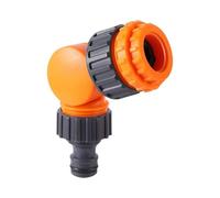 DASJKDI Raccord Rapide for Tuyau 1/2" 3/4" r 180°, coude Rotatif à dégagement, raccord for Jardin, Agriculture, Serre, Irrigation, Lave-Auto pour début et Fin(Yellow 2)