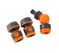 DASJKDI Raccord Rapide for Tuyau 1/2" 3/4" r 180°, coude Rotatif à dégagement, raccord for Jardin, Agriculture, Serre, Irrigation, Lave-Auto pour début et Fin(3I4 Pipe Kit)